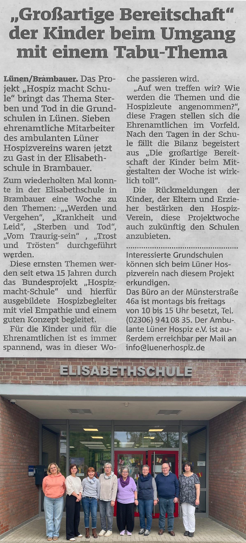 Hospiz macht schule
